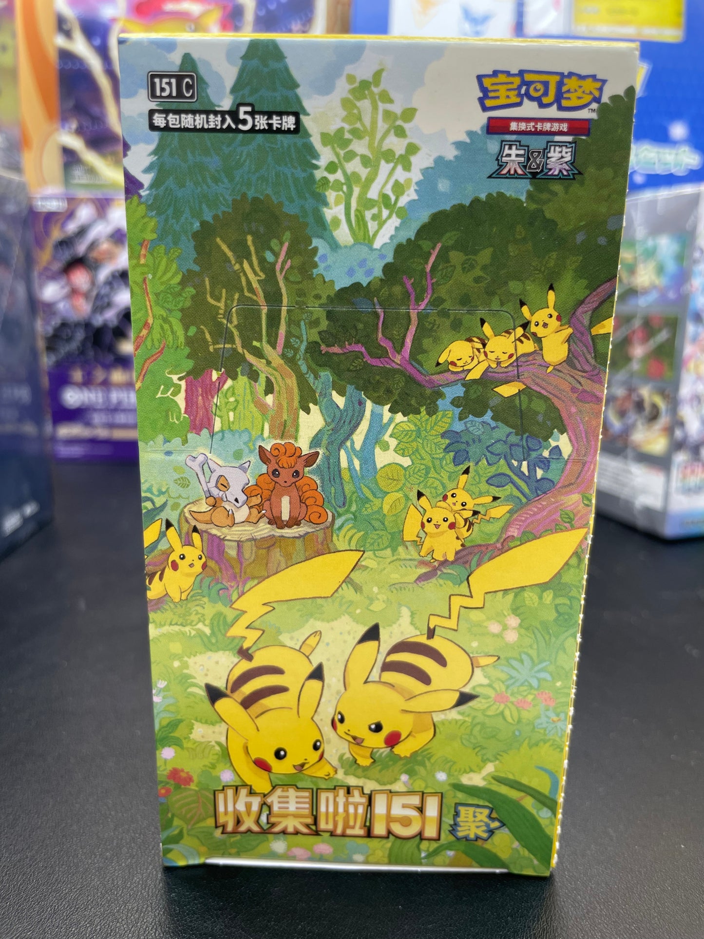 PTCG 151 chinese v4 card game